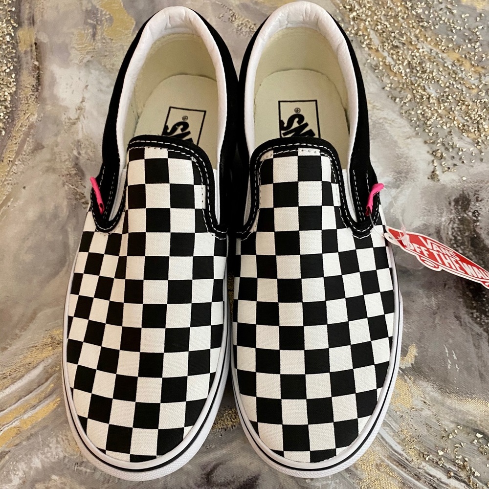 NWT Vans Era Platform 2.0 Checkered Slip On Shoes - Picture 4 of 9